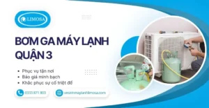 Bơm Ga Máy Lạnh Quận 3