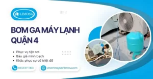 Bơm Ga Máy Lạnh Quận 4