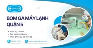 Bơm Ga Máy Lạnh Quận 5