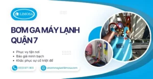 Bơm Ga Máy Lạnh Quận 7