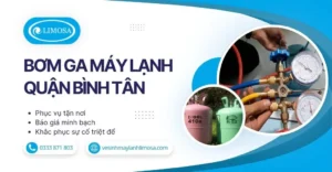 Bơm Ga Máy Lạnh Quận Bình Tân