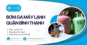 Bơm Ga Máy Lạnh Quận Bình Thạnh