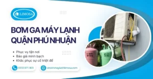 Bơm Ga Máy Lạnh Quận Phú Nhuận