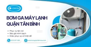 Bơm Ga Máy Lạnh Quận Tân Bình