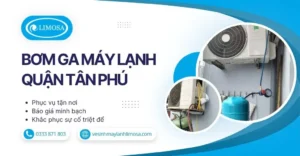 Bơm Ga Máy Lạnh Quận Tân Phú