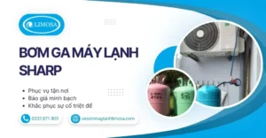 Bơm Ga Máy Lạnh Sharp