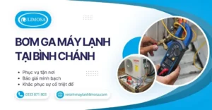 Bơm Ga Máy Lạnh Tại Bình Chánh