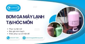 Bơm Ga Máy Lạnh Tại Hóc Môn