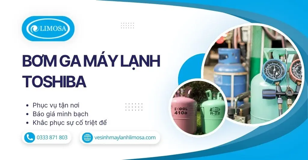 Bơm Ga Máy Lạnh Toshiba