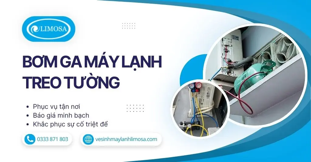 Bơm Ga Máy Lạnh Treo Tường