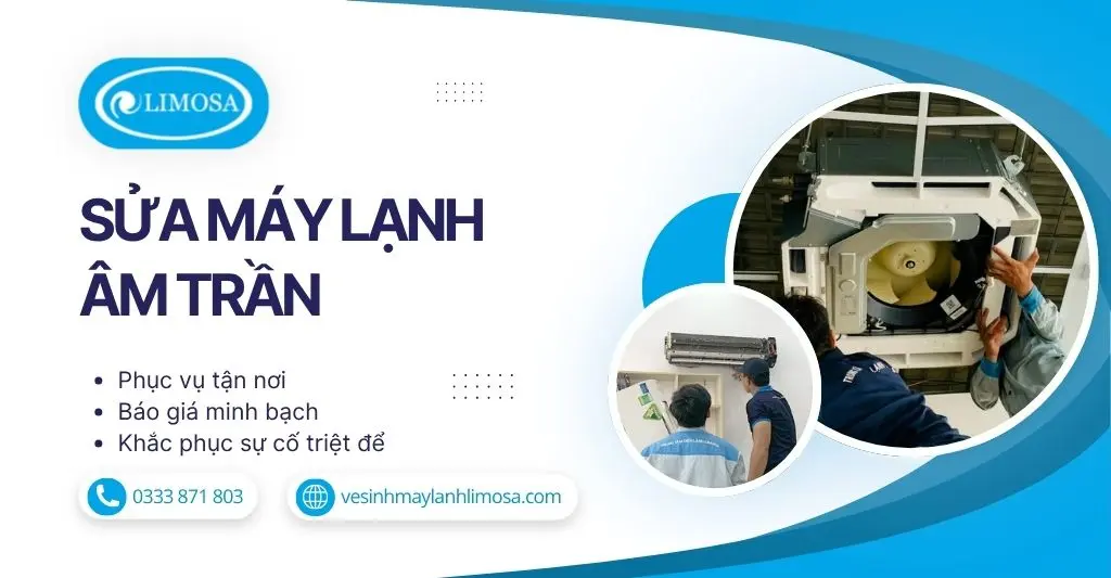 Sửa Máy Lạnh Âm Trần