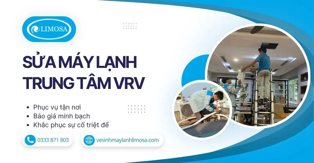 Sửa Máy Lạnh Trung Tâm VRV