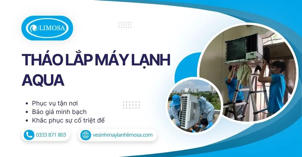 Tháo Lắp Máy Lạnh Aqua