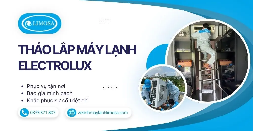 Tháo Lắp Máy Lạnh Electrolux