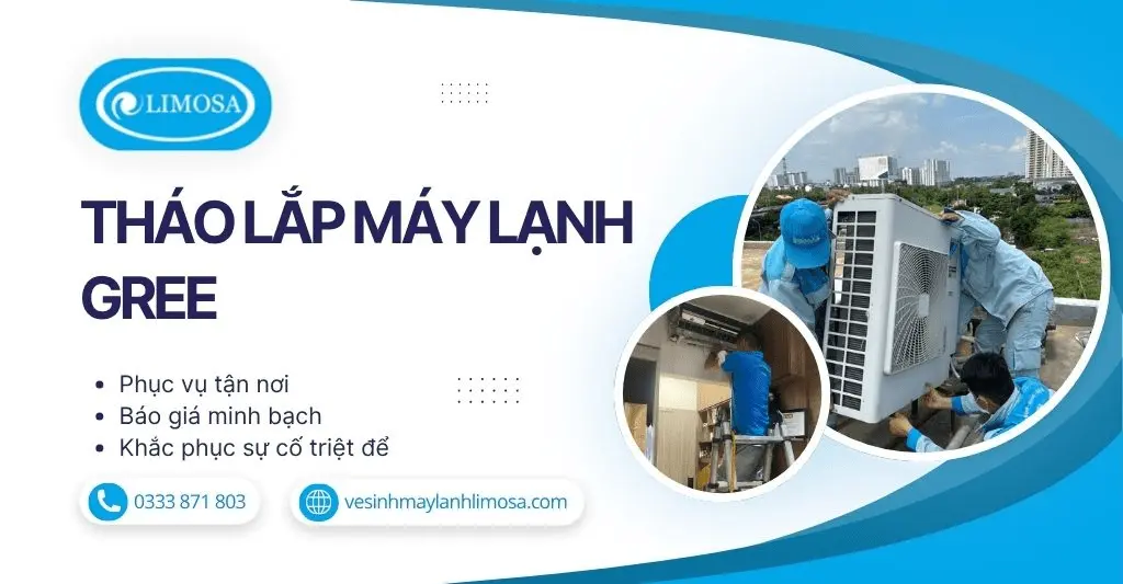 Tháo Lắp Máy Lạnh Gree