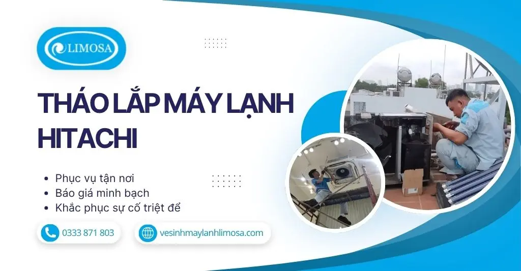 Tháo Lắp Máy Lạnh Hitachi