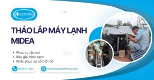 Tháo Lắp Máy Lạnh Midea