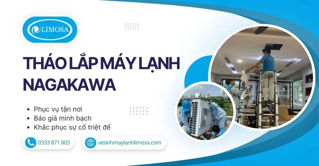 Tháo Lắp Máy Lạnh Nagakawa