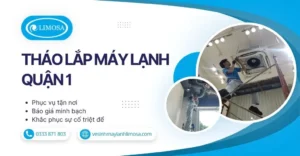 Tháo Lắp Máy Lạnh Quận 1
