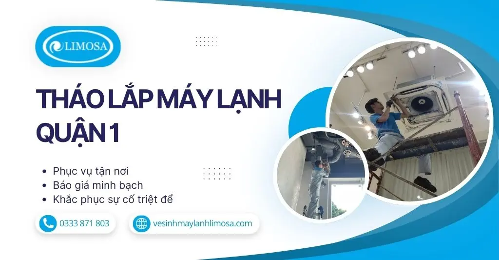 Tháo Lắp Máy Lạnh Quận 1