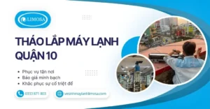 Tháo Lắp Máy Lạnh Quận 10