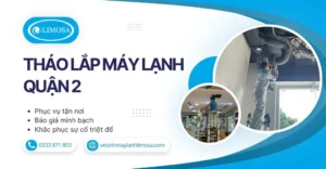 Tháo Lắp Máy Lạnh Quận 2