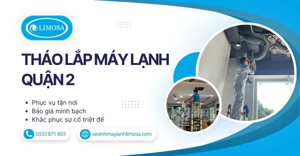 Tháo Lắp Máy Lạnh Quận 2