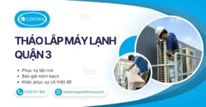 Tháo Lắp Máy Lạnh Quận 3