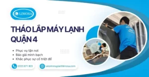 Tháo Lắp Máy Lạnh Quận 4