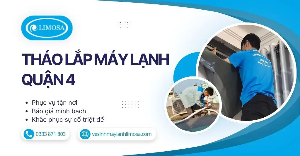 Tháo Lắp Máy Lạnh Quận 4