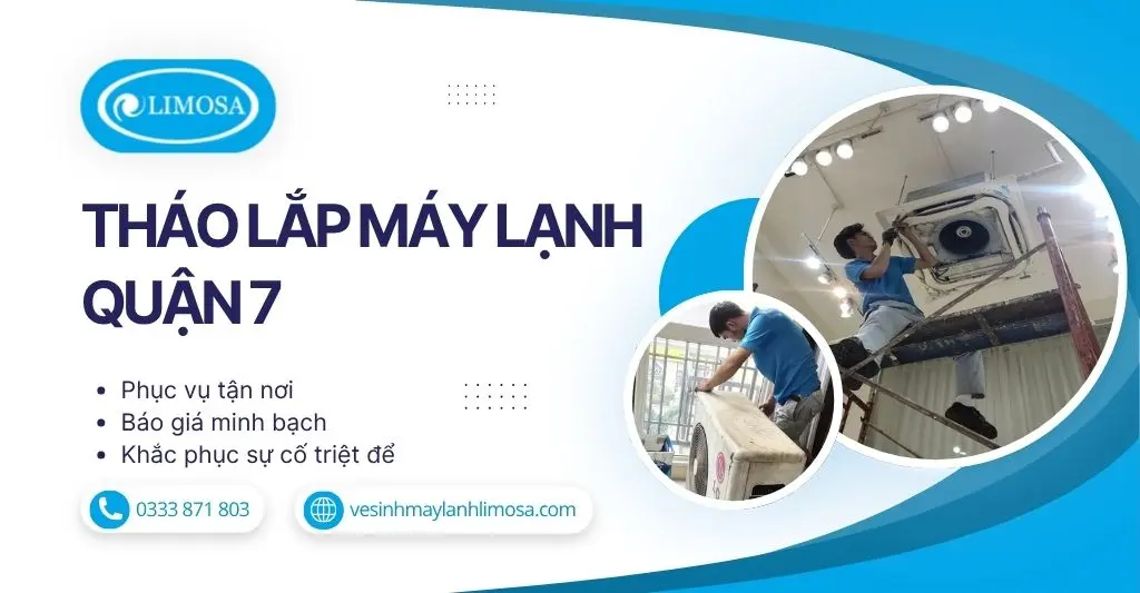 Tháo Lắp Máy Lạnh Quận 7
