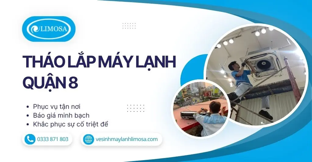 Tháo Lắp Máy Lạnh Quận 8