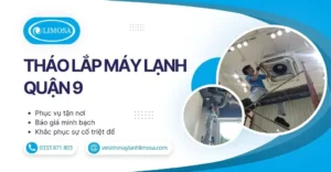 Tháo Lắp Máy Lạnh Quận 9