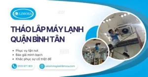 Tháo Lắp Máy Lạnh Quận Bình Tân