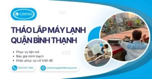 Tháo Lắp Máy Lạnh Quận Bình Thạnh