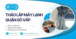Tháo Lắp Máy Lạnh Quận Gò Vấp