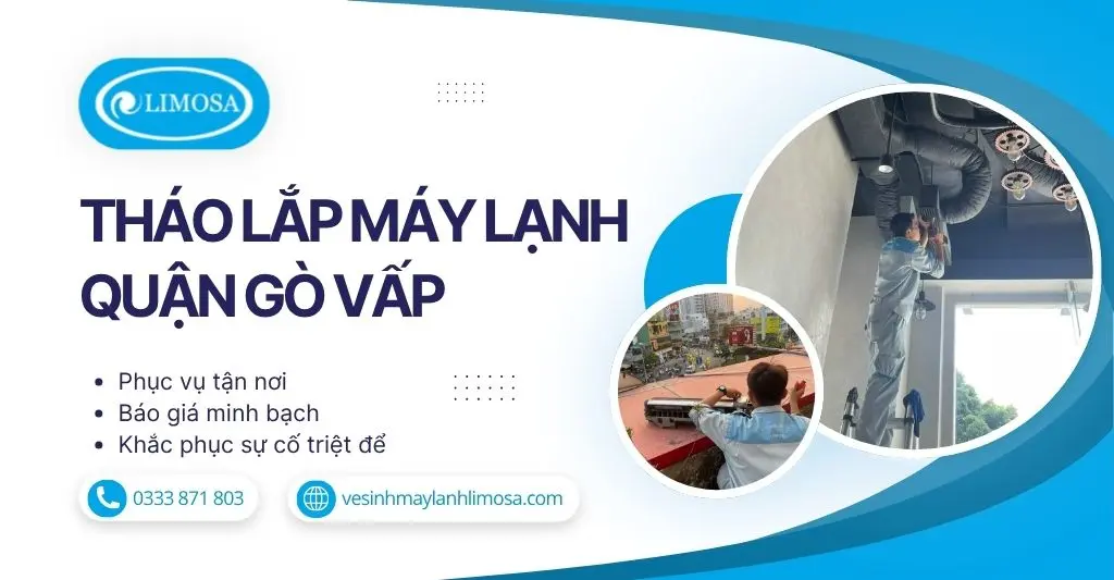 Tháo Lắp Máy Lạnh Quận Gò Vấp