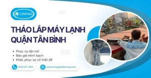 Tháo Lắp Máy Lạnh Quận Tân Bình