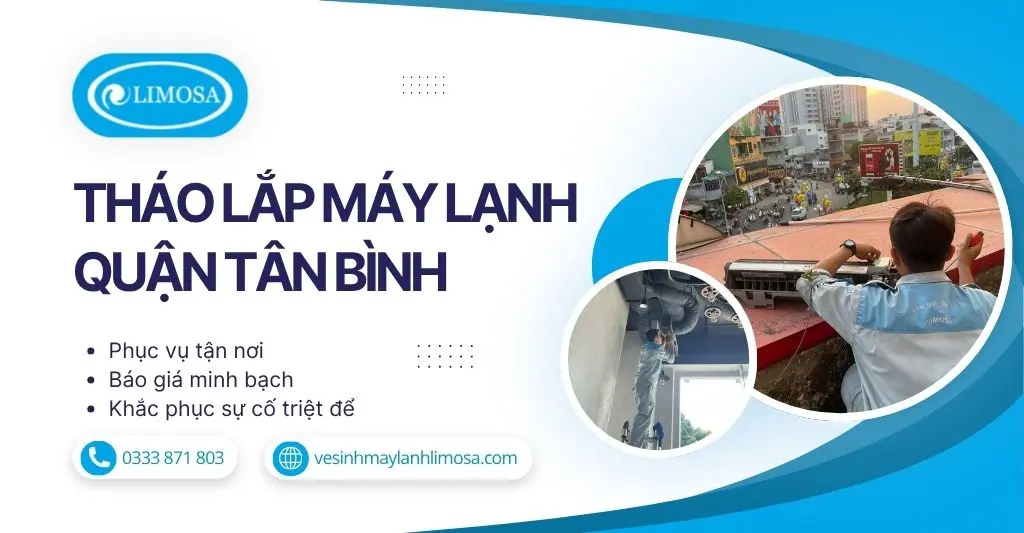Tháo Lắp Máy Lạnh Quận Tân Bình