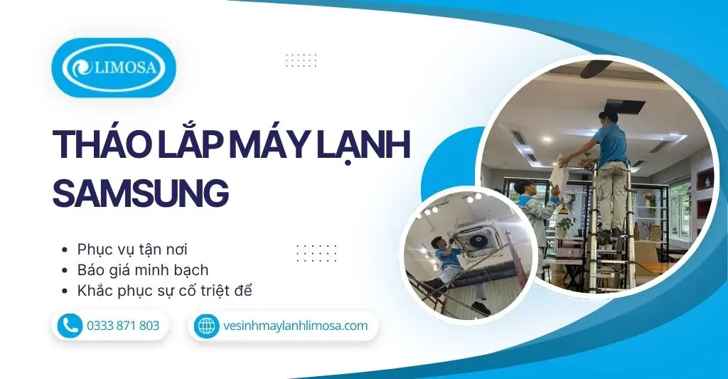 Tháo Lắp Máy Lạnh Samsung