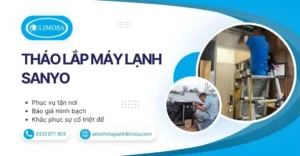 Tháo Lắp Máy Lạnh Sanyo