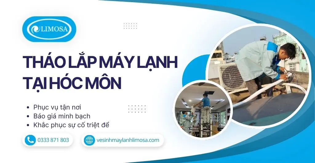 Tháo Lắp Máy Lạnh Tại Hóc Môn