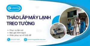 Tháo Lắp Máy Lạnh Treo Tường