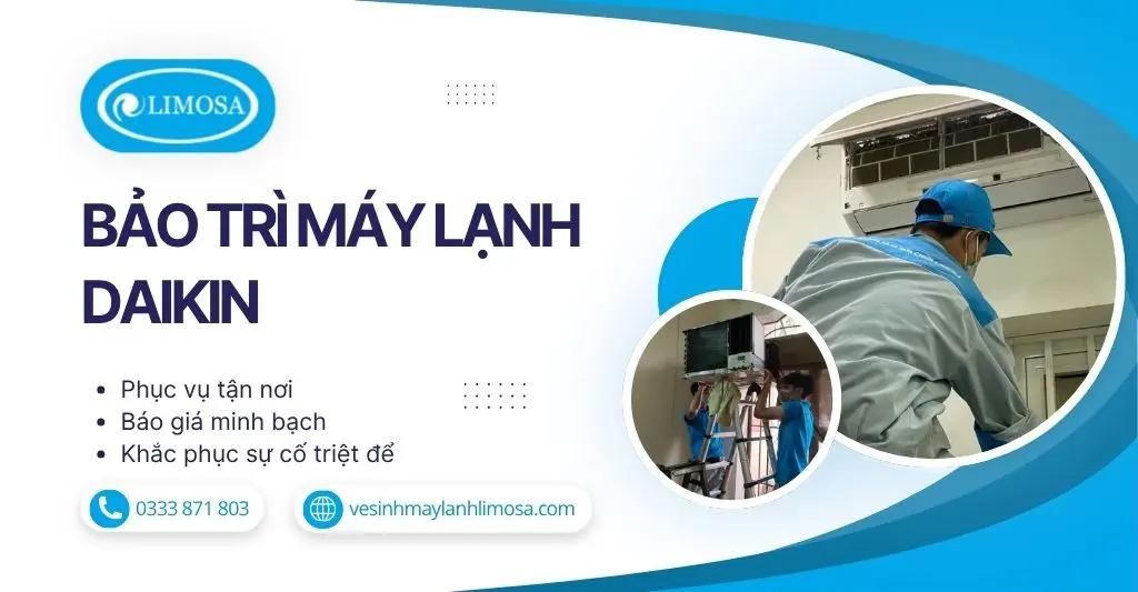 Bảo Trì Máy Lạnh Daikin