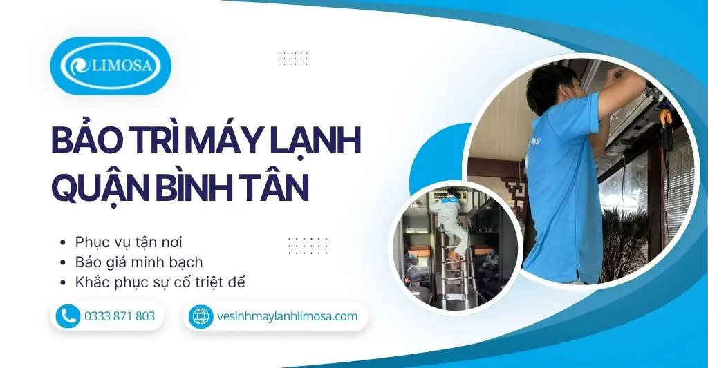 Bảo Trì Máy Lạnh Quận Bình Tân