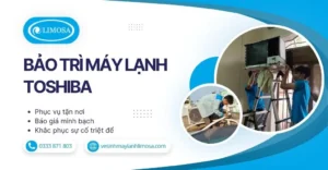 Bảo Trì Máy Lạnh Toshiba
