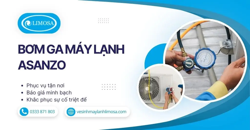 Bơm Ga Máy Lạnh Asanzo
