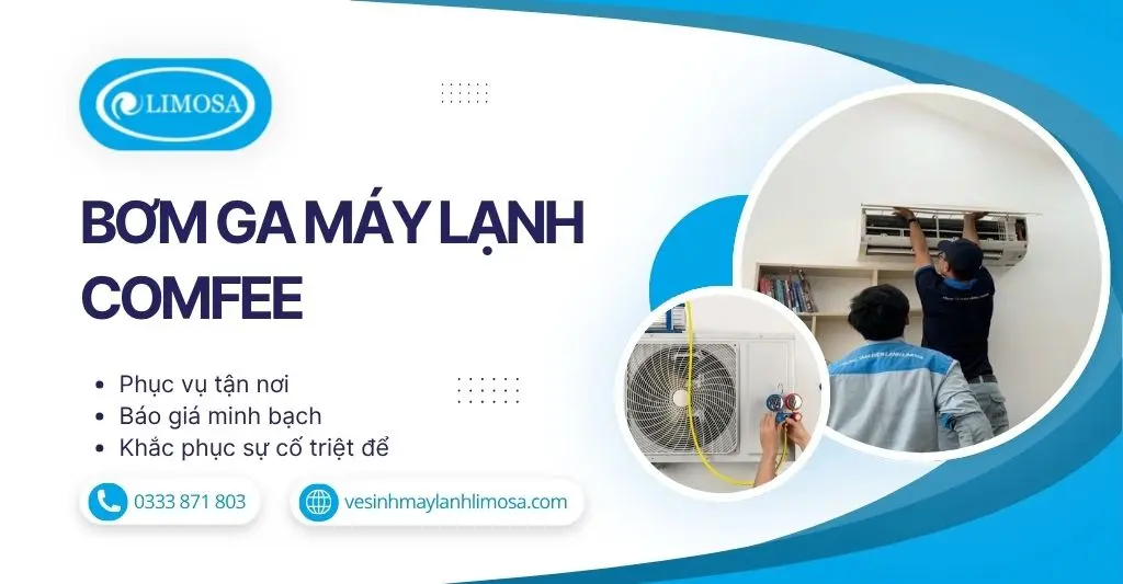 Bơm Ga Máy Lạnh Comfee