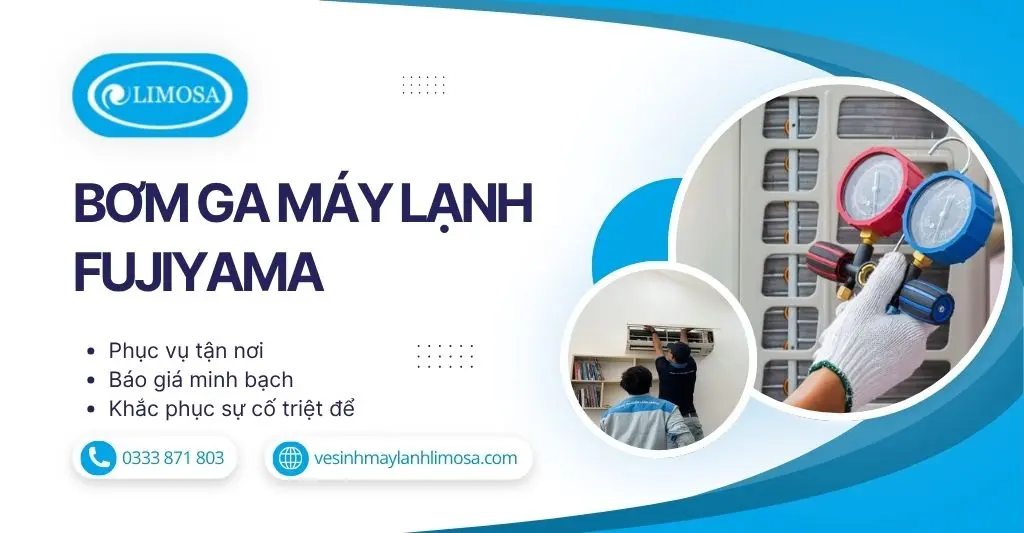 Bơm Ga Máy Lạnh Fujiyama