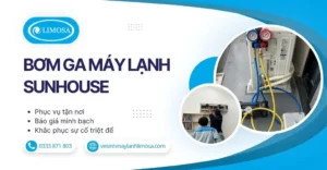 Bơm Ga Máy Lạnh Sunhouse